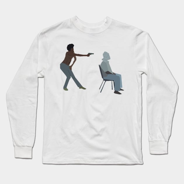 Childish Gambino - This is America Long Sleeve T-Shirt by xavierjfong